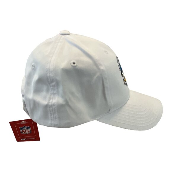 Vintage Super Bowl XXXVII Hat – Reebok NFL White Adjustable Cap – San Diego 2003 - Picture 2 of 7